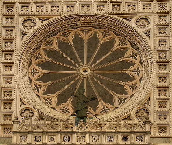 Duomo di Monza, rosone