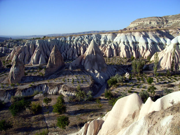 paesaggio in Cappadocia: Çavusin